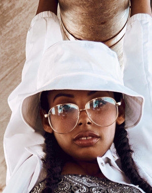 BOB EN SERGÉ DE COTON5003Flexfit