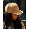 SUEDE LEATHER TRUCKER CAP6606SUFlexfit
