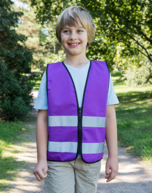 GILET DE SÉCURITÉ ENFANT ZIPPÉKWRXKorntex