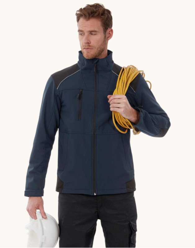 VESTE SOFTSHELL DE TRAVAILJUC42B&C Pro