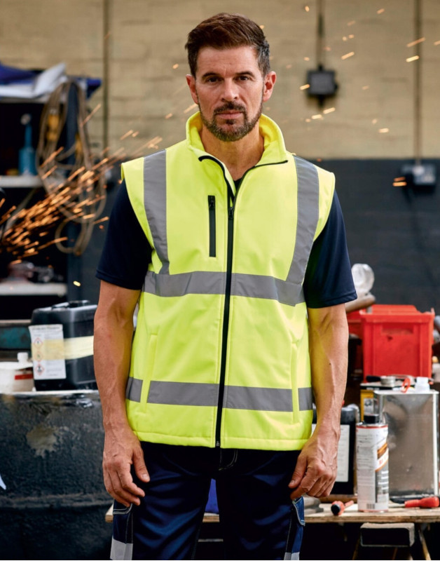 BODYWARMER SOFTSHELL HAUTE VISIBILITÉHV006Yoko