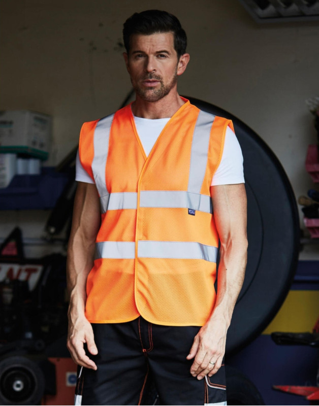 GILET SÉCURITÉ FLUO CLASS 2HVW120Yoko