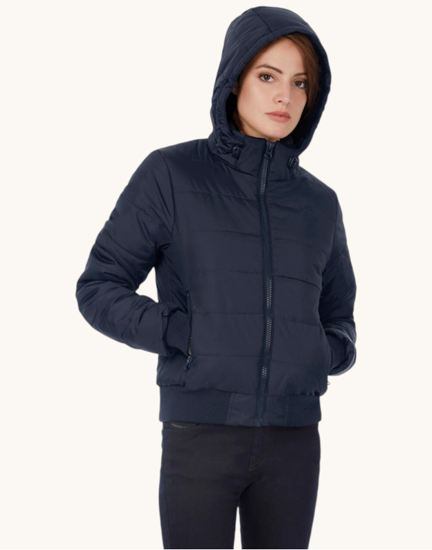 BLOUSON DOUDOUNE CAPUCHE FEMMEJW941B&C