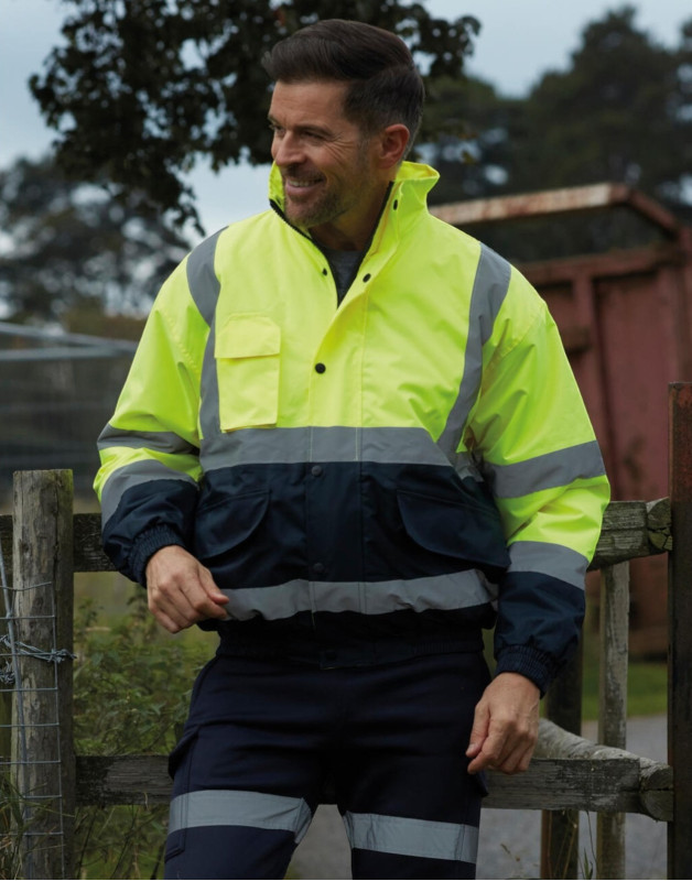 VESTE BOMBER HAUTE VISIBILITÉHVP218Yoko