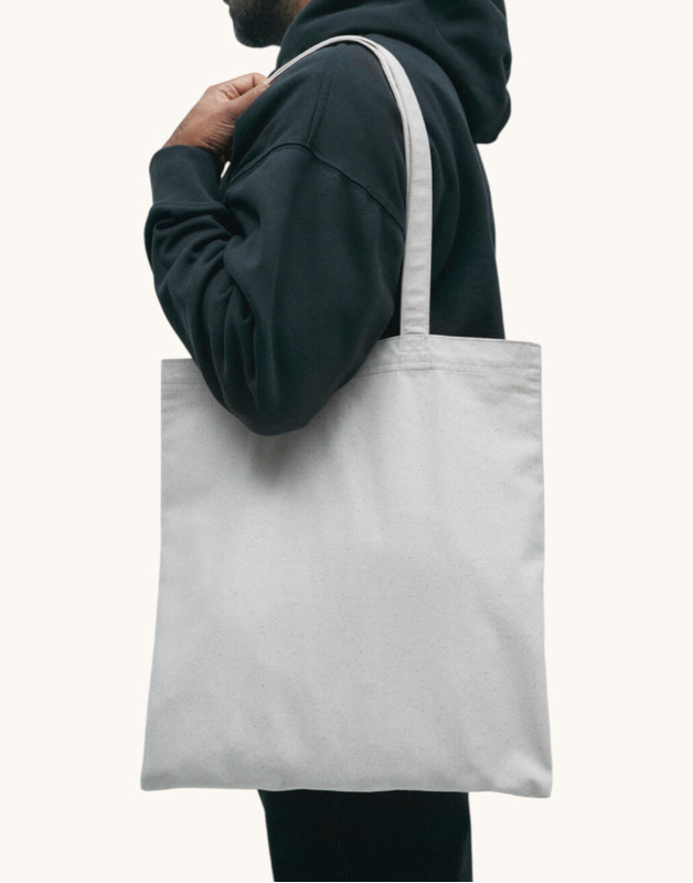 TOTE BAG TOILE COTON1226491TRUE BLANKS by H&M