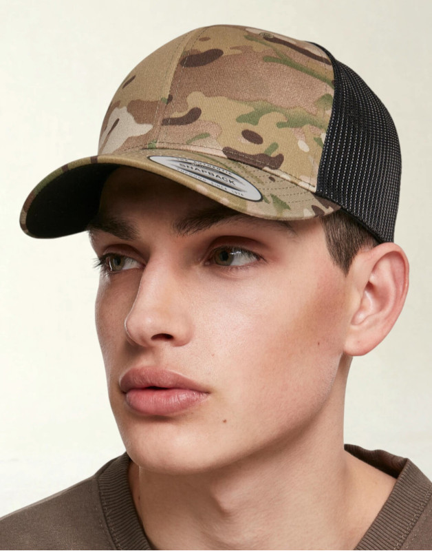 CASQUETTE RETRO MULTICAM®6606MCFlexfit