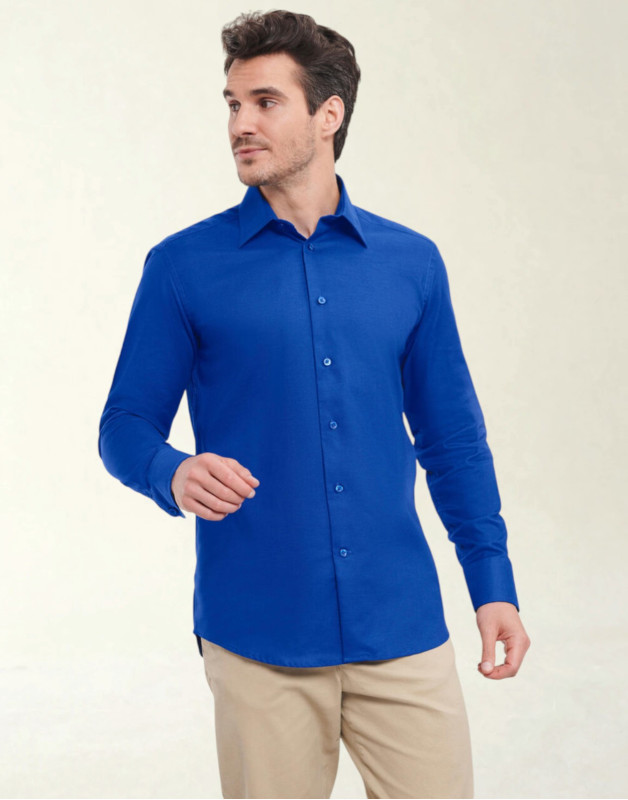 CHEMISE ML OXFORD CINTRÉE HOMMER-922M-0Russell Collection