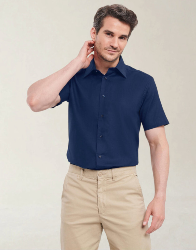 CHEMISE OXFORD CINTRÉE HOMMER-923M-0Russell Collection