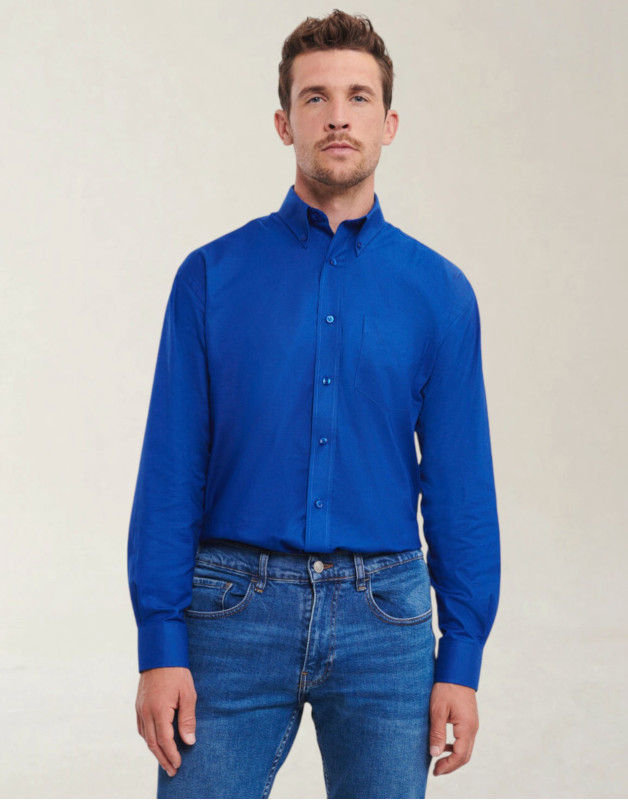 CHEMISE OXFORD CLASSIQUE ML HOMMER-932M-0Russell Collection
