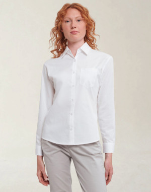 CHEMISE FEMME ML 100% COTONR-936F-0Russell Collection