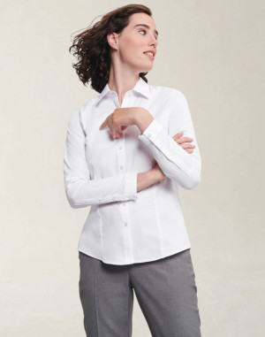 CHEMISE À CHEVRONS ML FEMMER-962F-0Russell Collection