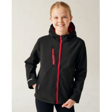 SOFTSHELL À CAPUCHE JUNIOR ABLAZETRA735Regatta Professional
