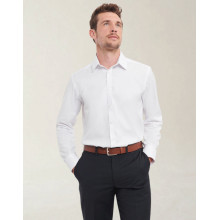 CHEMISE À CHEVRONS CINTRÉÉ ML HOMMER-962M-0Russell Collection