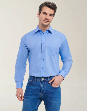 CHEMISE ML POLYESTER/COTON HOMMER-934M-0Russell Collection
