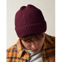 BONNET MAILLE CÔTELÉE PINCES INVISIBLESB380Beechfield