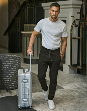 PANTALON CÔTELÉ EN INTERLOCK5510Tee Jays