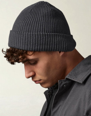 BONNET GAUFRÉ EN COTON BIOB52NBeechfield