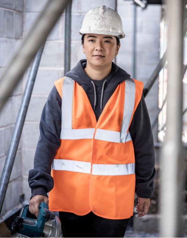 GILET SANS MANCHE DE CHANTIERTRS195Regatta High Visibility