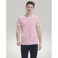 TEE-SHIRT HOMME RAYÉ MILES01398Sol's