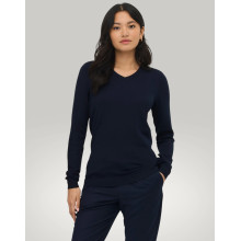 PULL COL V FEMME GLORY01711Sol's