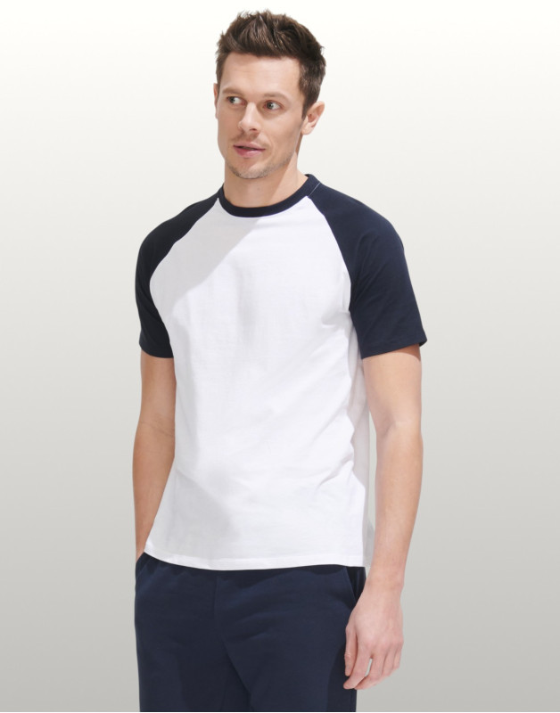TEE-SHIRT HOMME BICOLORE FUNKY11190Sol's