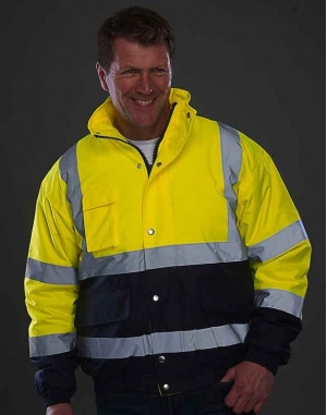 VESTE BOMBER HAUTE VISIBILITÉ