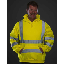 SWEAT CAPUCHE HAUTE VISIBILITÉ