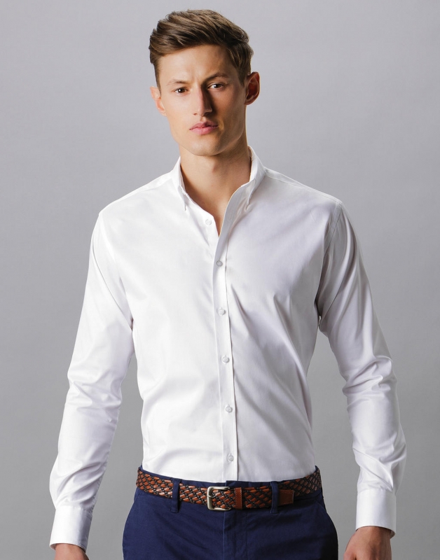 Slim Fit Stretch Oxford Shirt LS