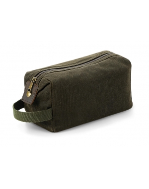 Heritage Waxed Canvas Wash Bag