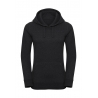 Ladies` Authentic Melange Hooded Sweat