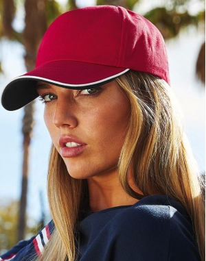 Authentic 5 Panel Cap - Piped Peak