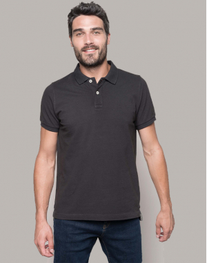 Polo vintage manches courtes homme