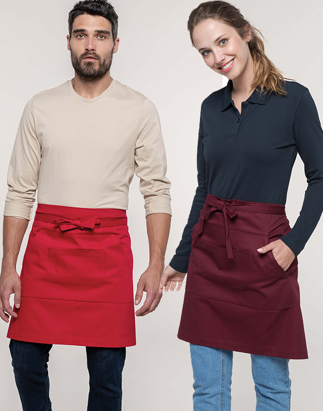 tablier coton mi-long