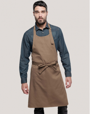 Tablier polycoton sans poche