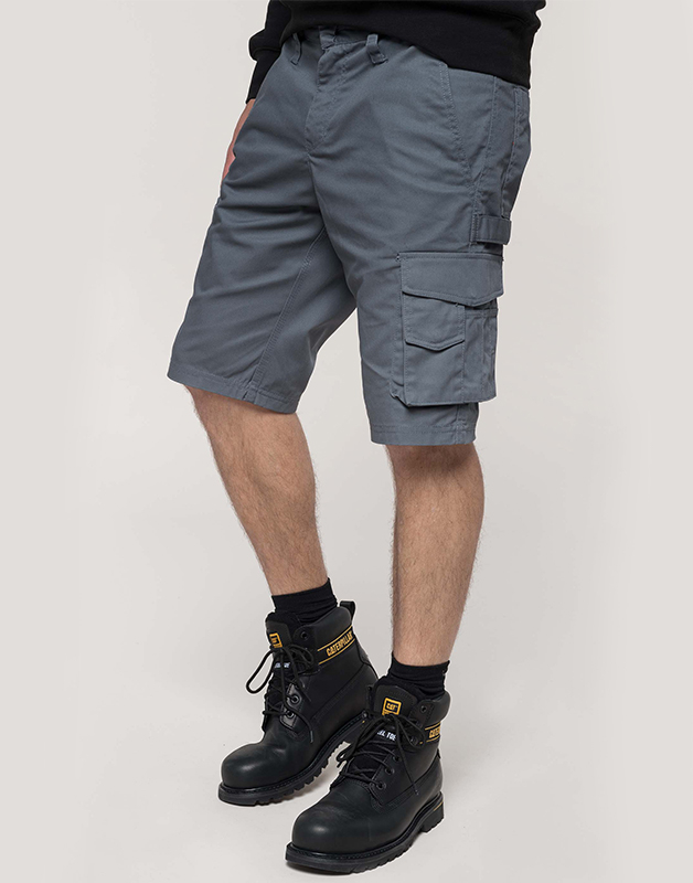 Bermuda de travail multipoches