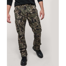 Pantalon multipoches homme