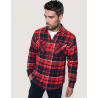 Surchemise à carreaux doublée sherpa