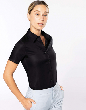 CHEMISE MANCHES COURTES SANS REPASSAGE FEMME