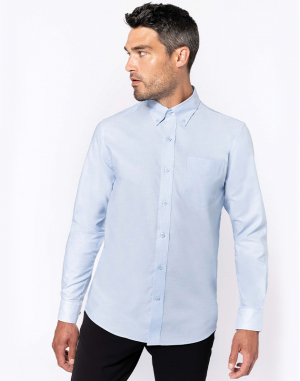 CHEMISE OXFORD MANCHES LONGUES
