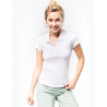 Polo piqué BIO manches courtes femme