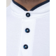 Polo col mao manches courtes homme