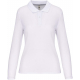 Polo manches longues femme