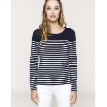 Marinière manches longues femme