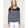 Marinière manches longues femme