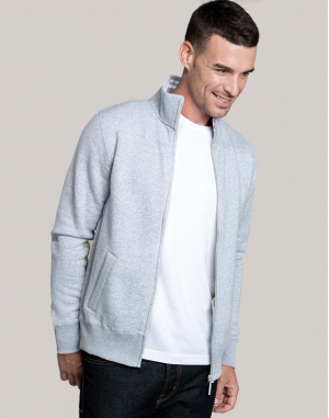 Veste molleton zippée homme