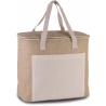 Sac isotherme en jute - grand modèle