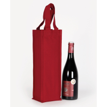 Sac porte bouteille en coton canvas