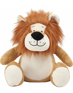 Peluche zippée Lion