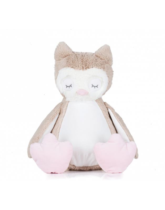 Peluche zippée Chouette