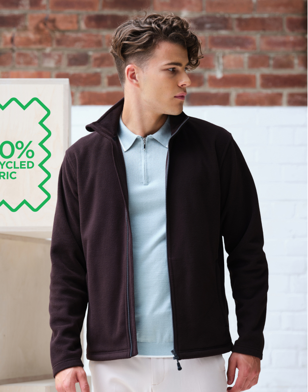 Honestly Made Recycled Full Zip Microfleece 